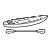 Canoë autovideur